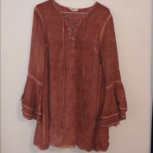 Beautiful burnt orange dress